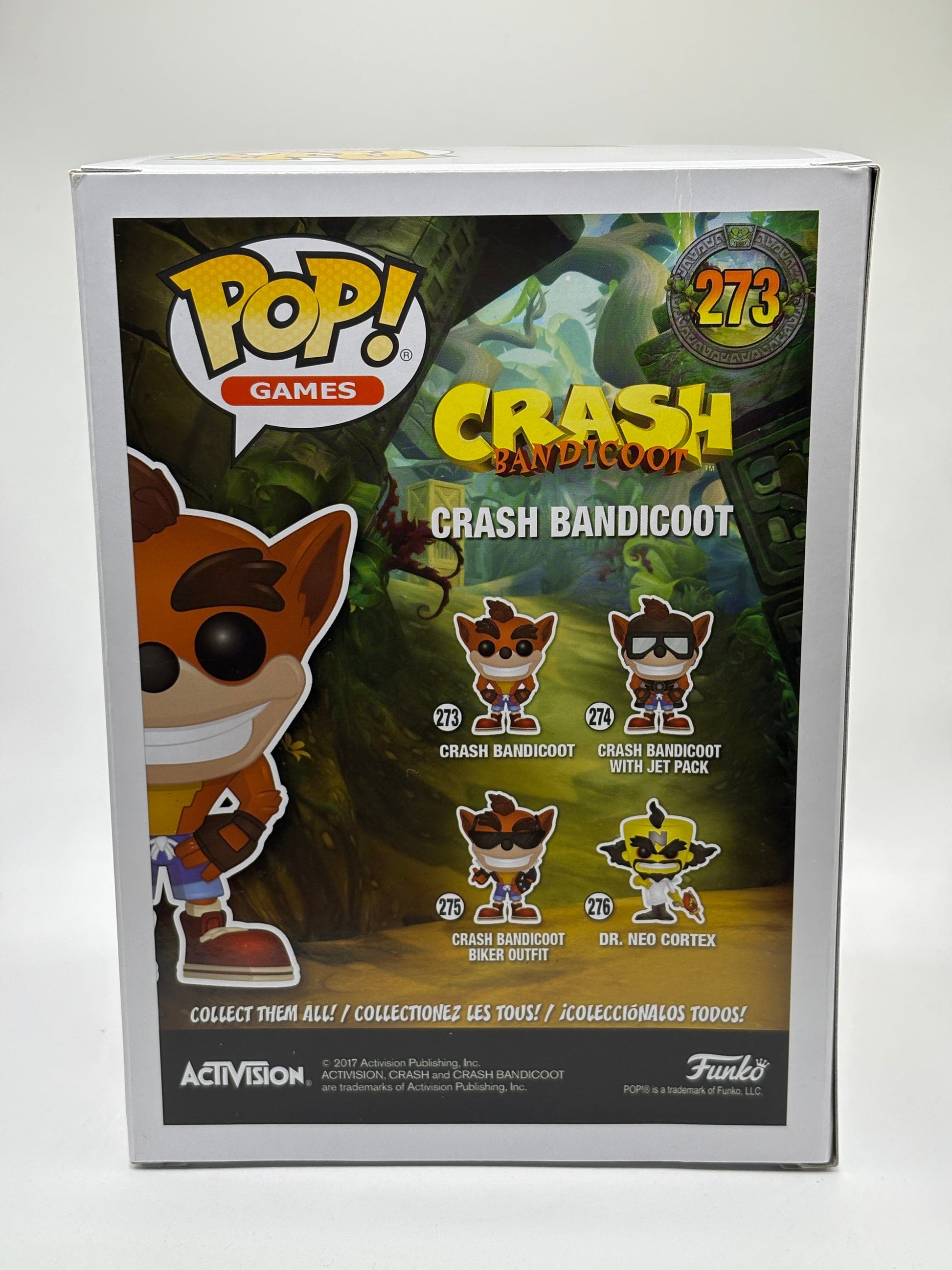 Funko POP! Games Crash Bandicoot #273 Crash Bandicoot Limited Chase FRENLY BRICKS - Open 7 Days