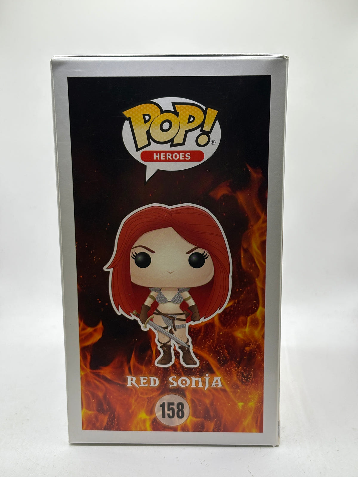 Funko POP! Heroes Red Sonja #158 Red Sonja Bloody Vinyl Figure image 4