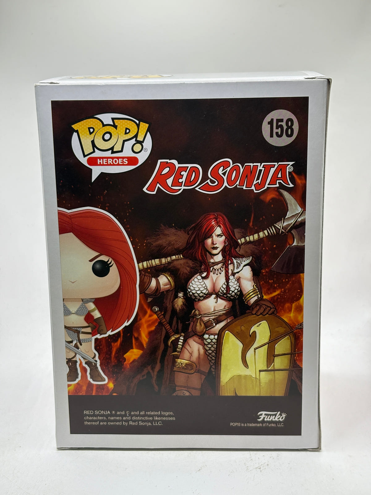 Funko POP! Heroes Red Sonja #158 Red Sonja Vinyl Figure image 3