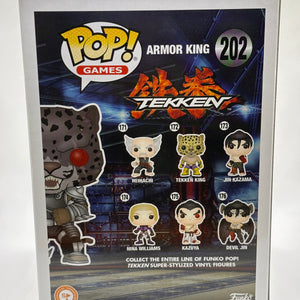 Funko POP! Games Tekken #202 Armor King Game Stop Exclusive FRENLY BRICKS - Open 7 Days