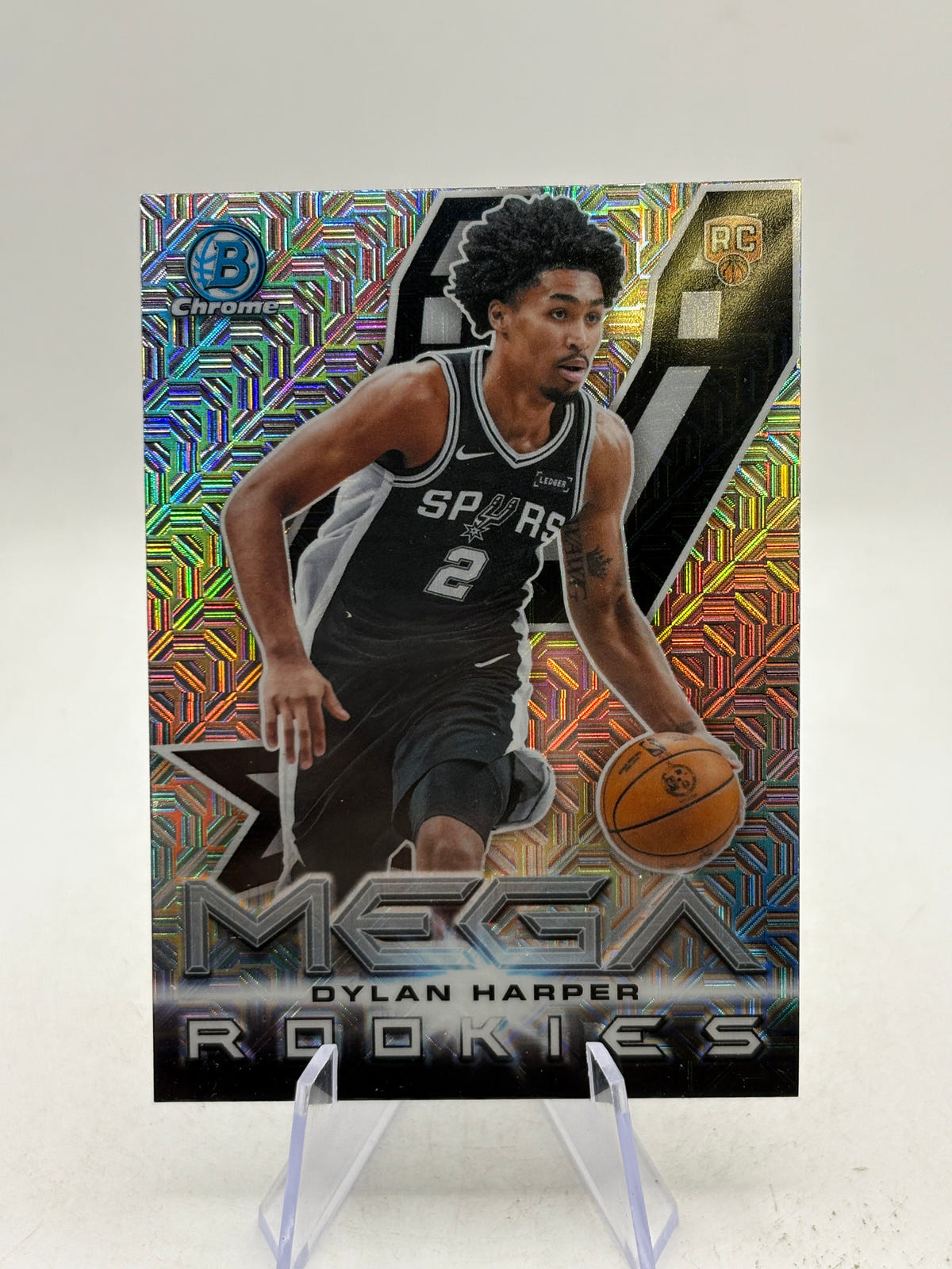 2025 Topps Bowman Chrome - Mega Rookies Dylan Harper Rookie image 1