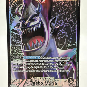 One Piece Card Game TCG Wings Of The Captain OP06-080 Gecko Moria Alt Art Leader FRENLY BRICKS - Open 7 Days