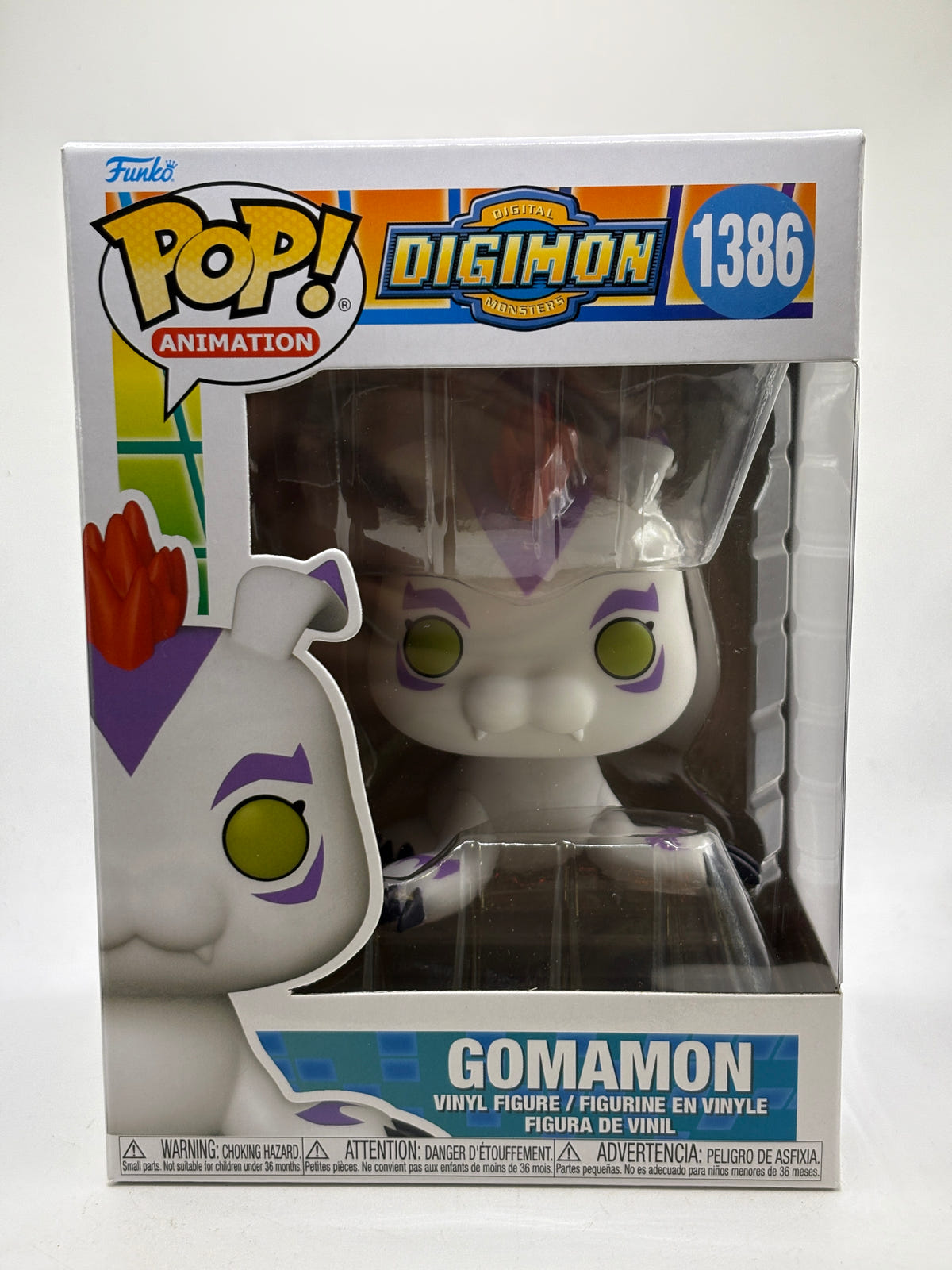 Funko POP! Animation Digimon #1386 Gomamon Vinyl Figure image 1