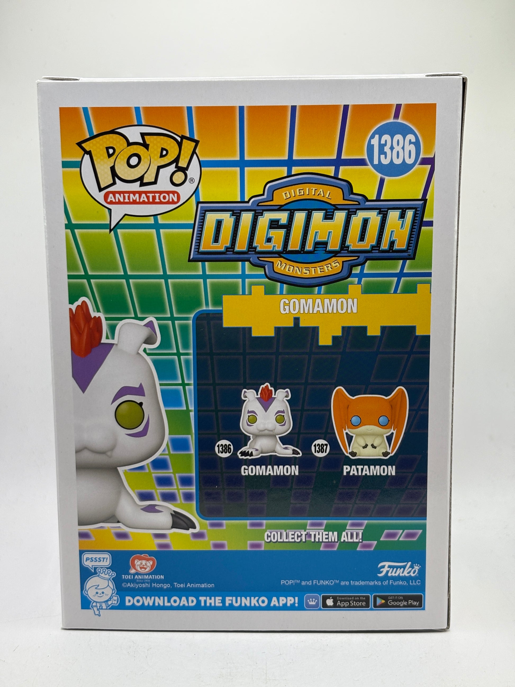 Funko POP! Animation Digimon #1386 Gomamon Vinyl Figure image 3