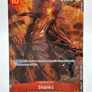 One Piece Card Game CCG TCG Shanks OP06-007 SR Super Alt Art Pack Fresh English NM FRENLY BRICKS - Open 7 Days