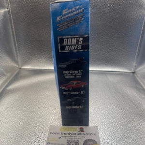 Fast & Furious 3 Pack Dodge Charger R/T Chevelle SS Dom’s Rides DieCast Car Jada FRENLY BRICKS - Open 7 Days