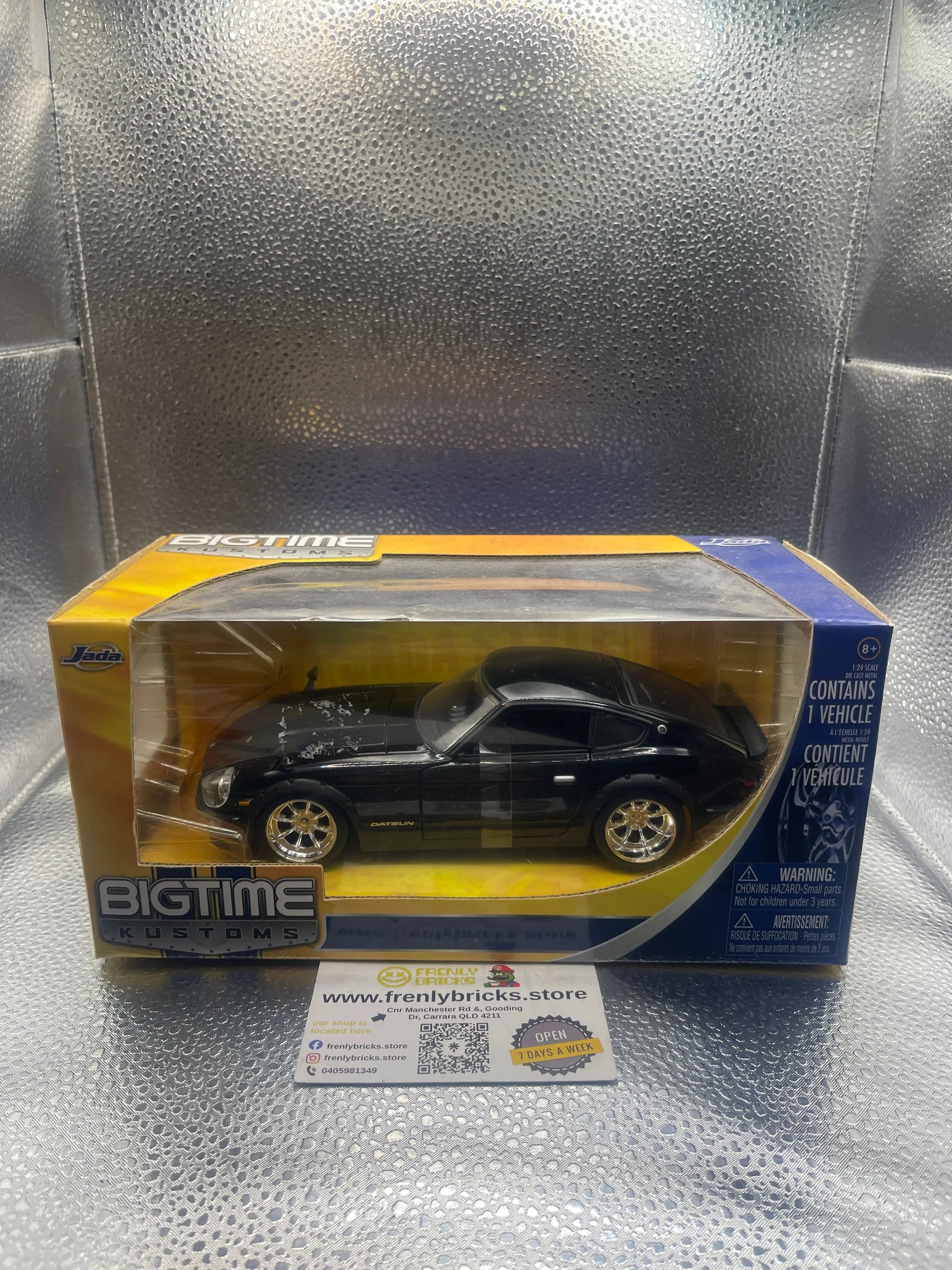 1972 Jada DATSUN 240Z Dub City 1:24 Scale Die Cast 2009 New Sealed FRENLY BRICKS - Open 7 Days