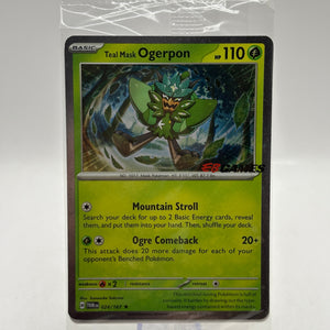 Pokemon TCG Twilight Masquerade- Teal Mask Ogerpon 024/167 EB Games Stamp FRENLY BRICKS - Open 7 Days