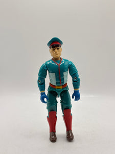 1993 GI JOE Capcom Street Fighter 2 M. Bison Action Figure Vintage v2 Blue