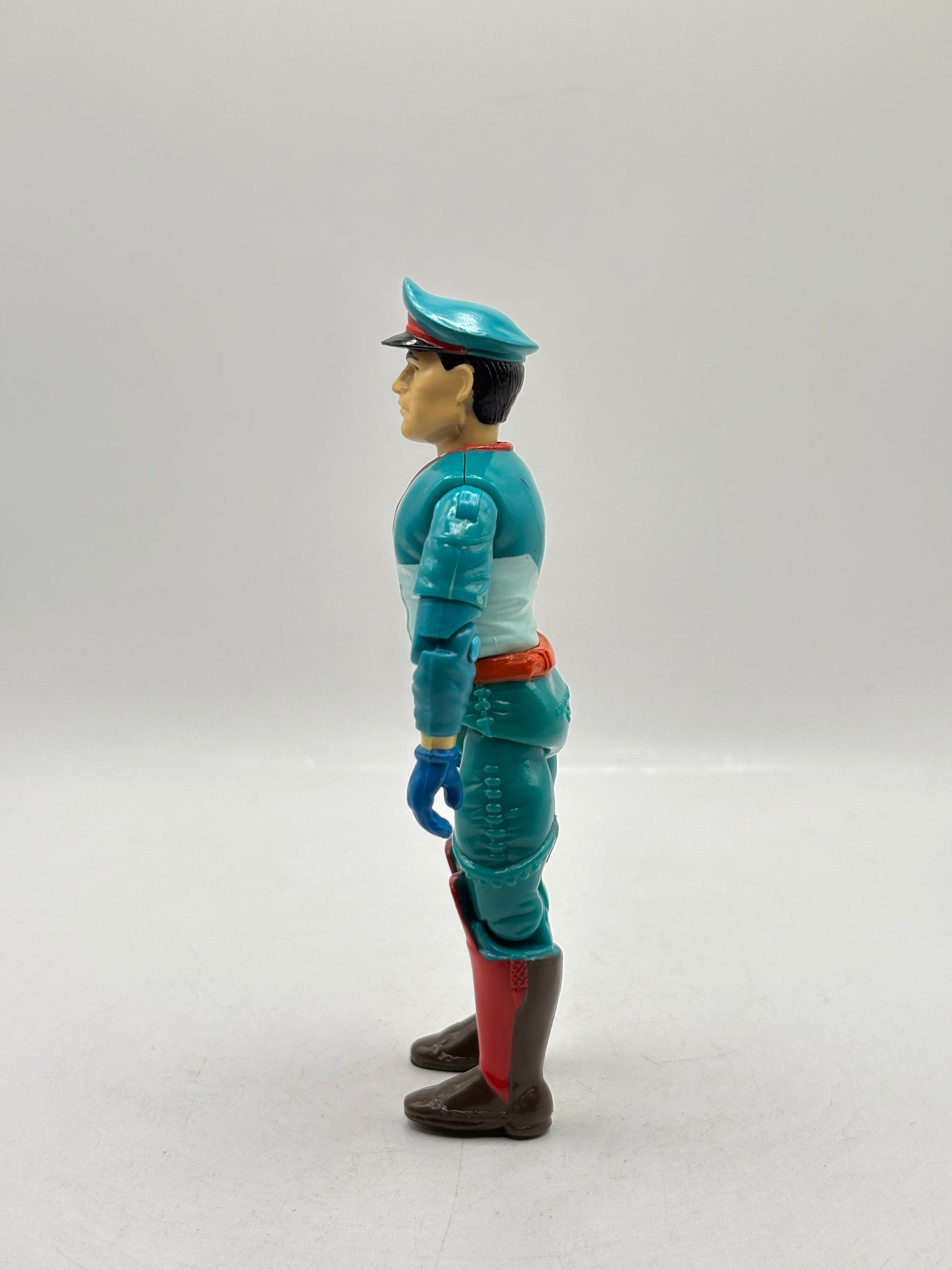 1993 GI JOE Capcom Street Fighter 2 M. Bison Action Figure Vintage v2 Blue FRENLY BRICKS - Open 7 Days
