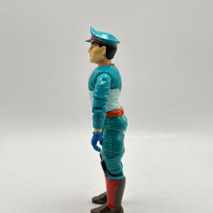 1993 GI JOE Capcom Street Fighter 2 M. Bison Action Figure Vintage v2 Blue FRENLY BRICKS - Open 7 Days