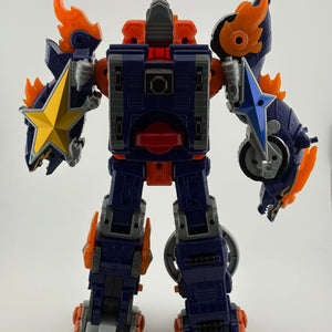 Power Rangers Ninja Steel Ninninger DX Gekiatsu Daioh Blaze Megazord BANDAI *Incomplete* FRENLY BRICKS - Open 7 Days