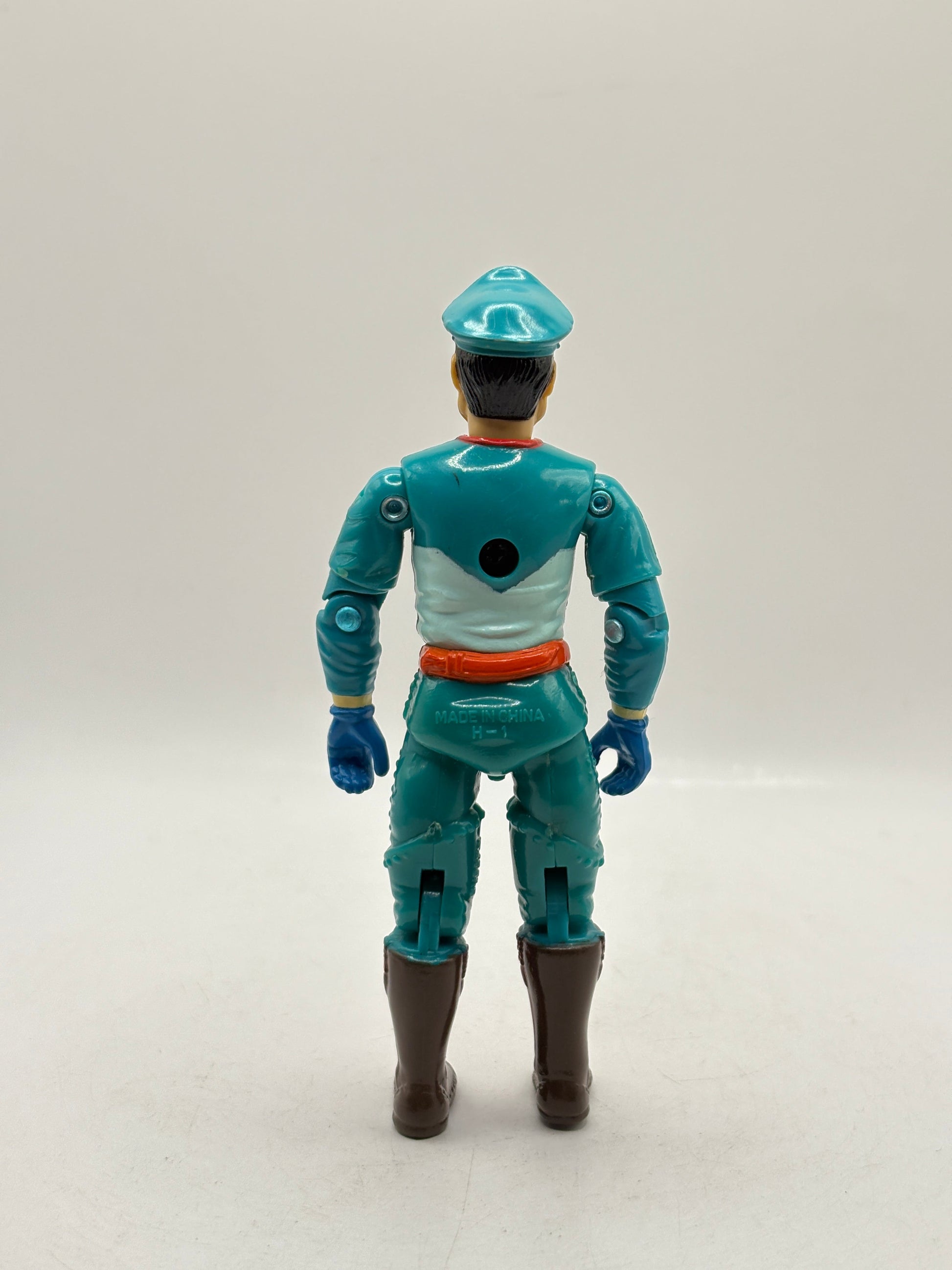 1993 GI JOE Capcom Street Fighter 2 M. Bison Action Figure Vintage v2 Blue FRENLY BRICKS - Open 7 Days