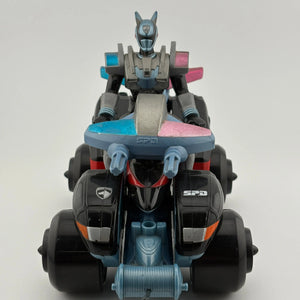 Power Rangers Delta Morph ATV & S.P.D Shadow Ranger Figure 2005 FRENLY BRICKS - Open 7 Days