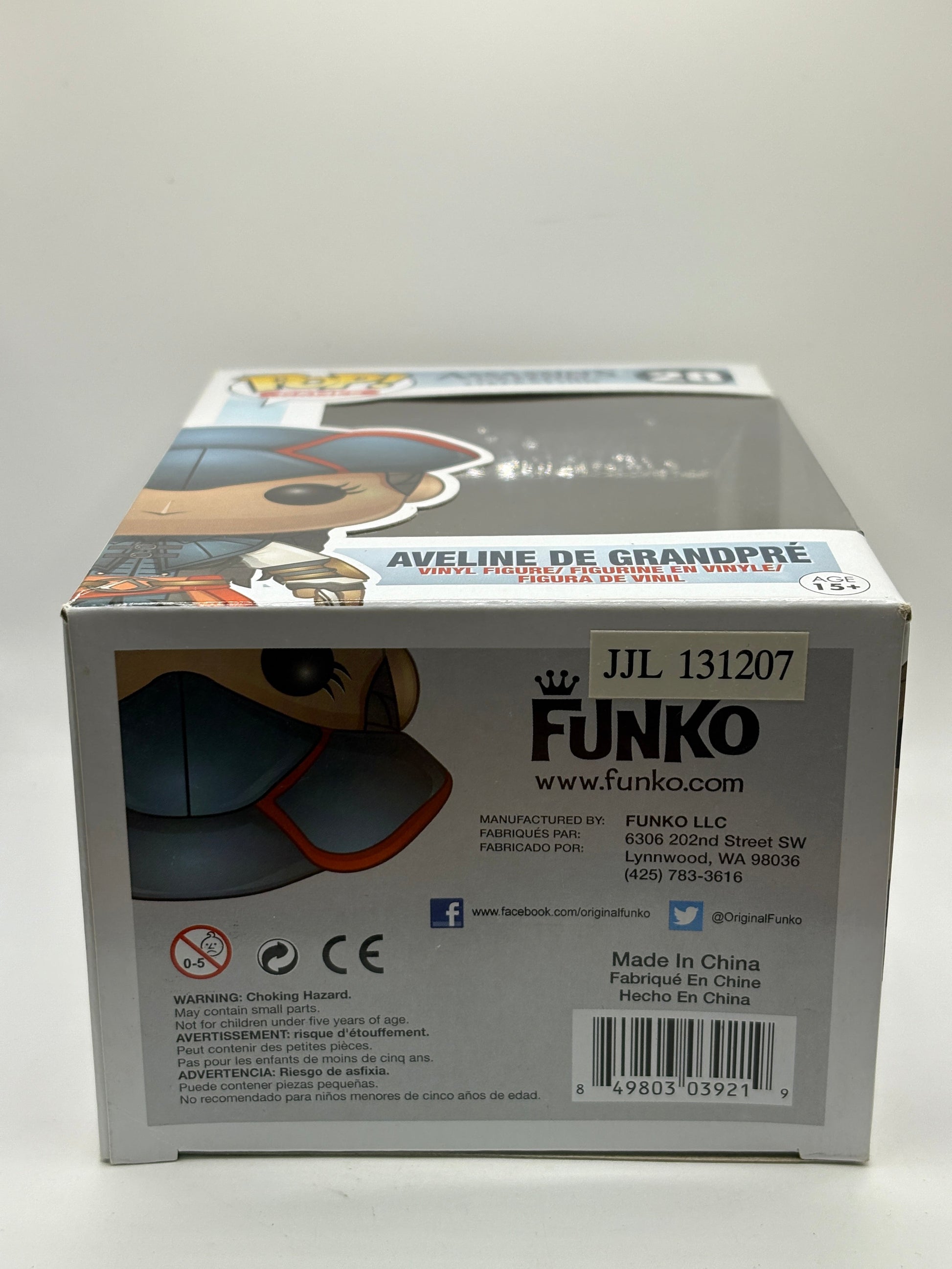 Funko POP! Games Assassins Creed III Liberation #28 Aveline De Grandpre FRENLY BRICKS - Open 7 Days