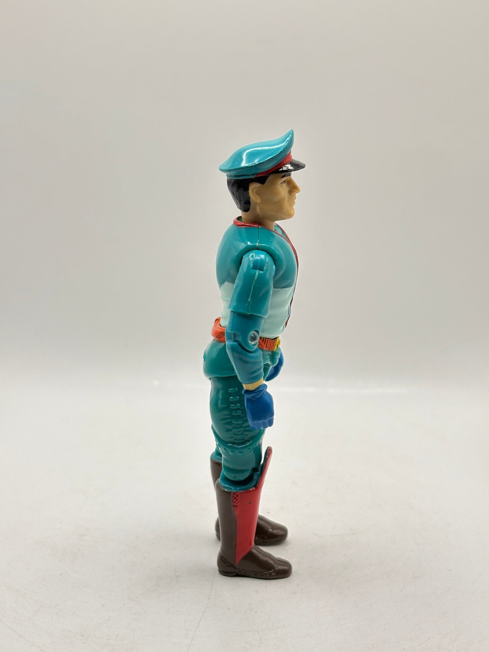 1993 GI JOE Capcom Street Fighter 2 M. Bison Action Figure Vintage v2 Blue FRENLY BRICKS - Open 7 Days