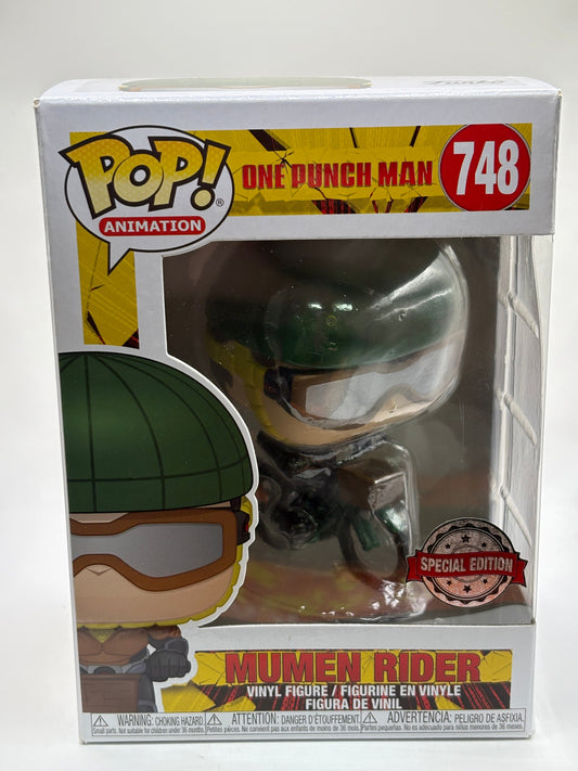 Funko POP! Animation One Punch Man #748 Mumen Rider Special Edition FRENLY BRICKS - Open 7 Days