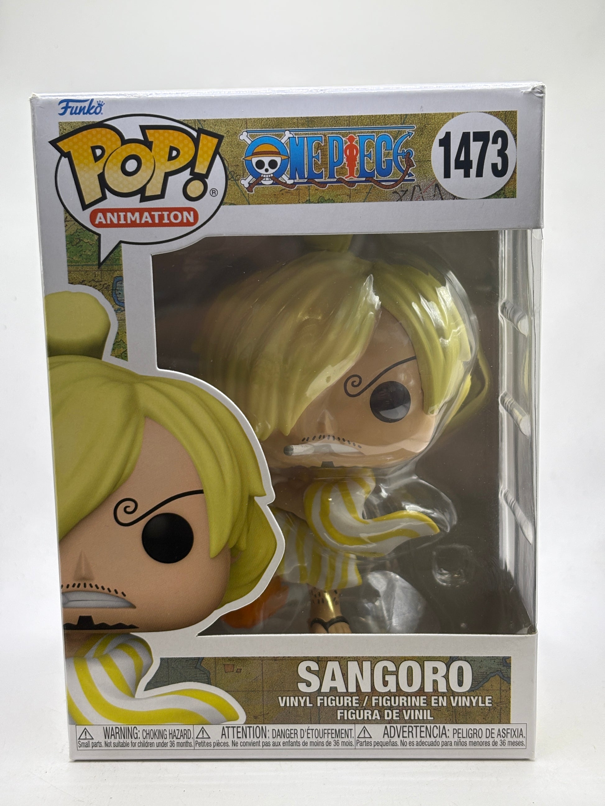 Funko POP! Animation One Piece #1473 Sangoro Vinyl Figure image 1