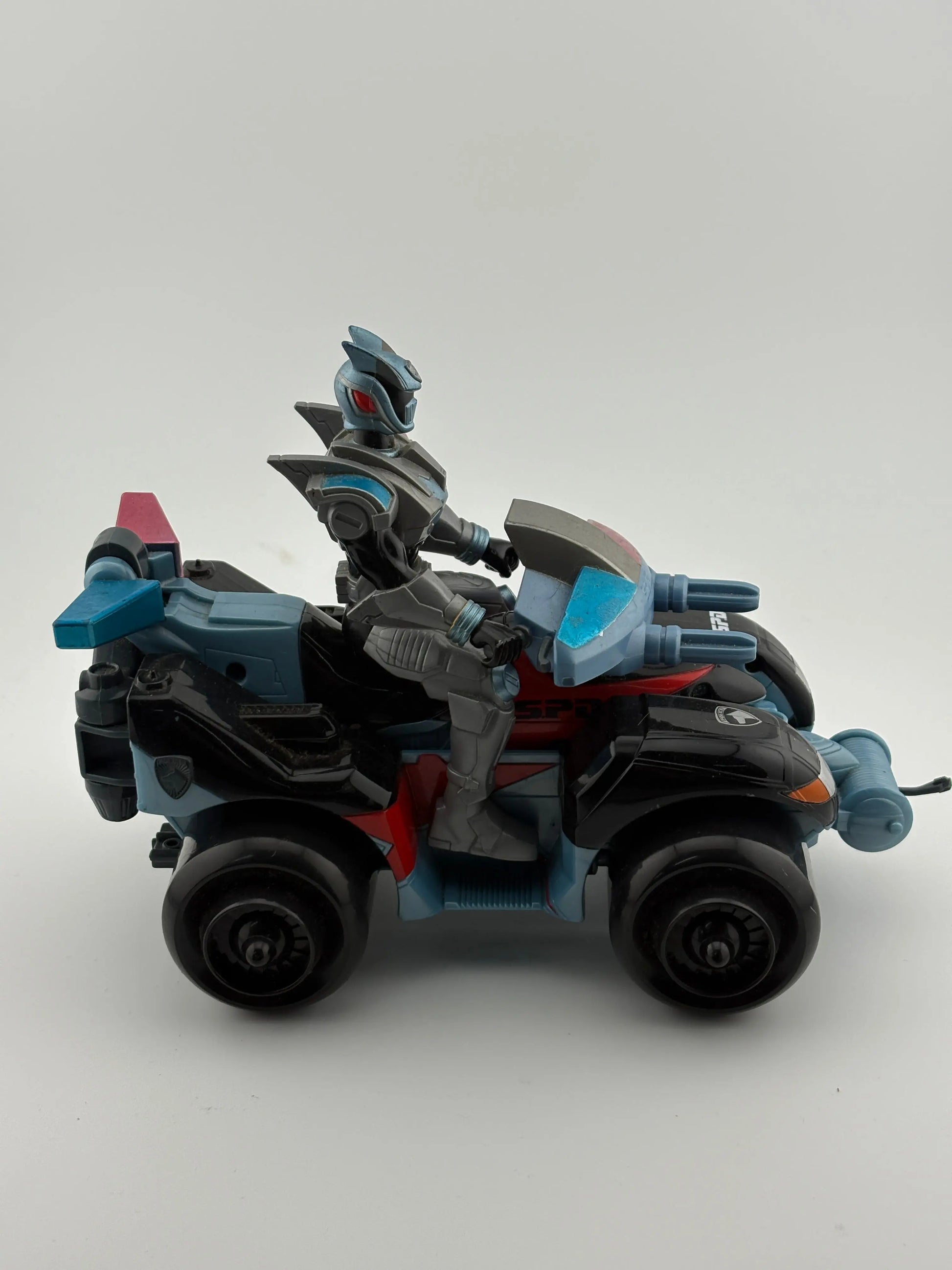 Power Rangers Delta Morph ATV & S.P.D Shadow Ranger Figure 2005 FRENLY BRICKS - Open 7 Days