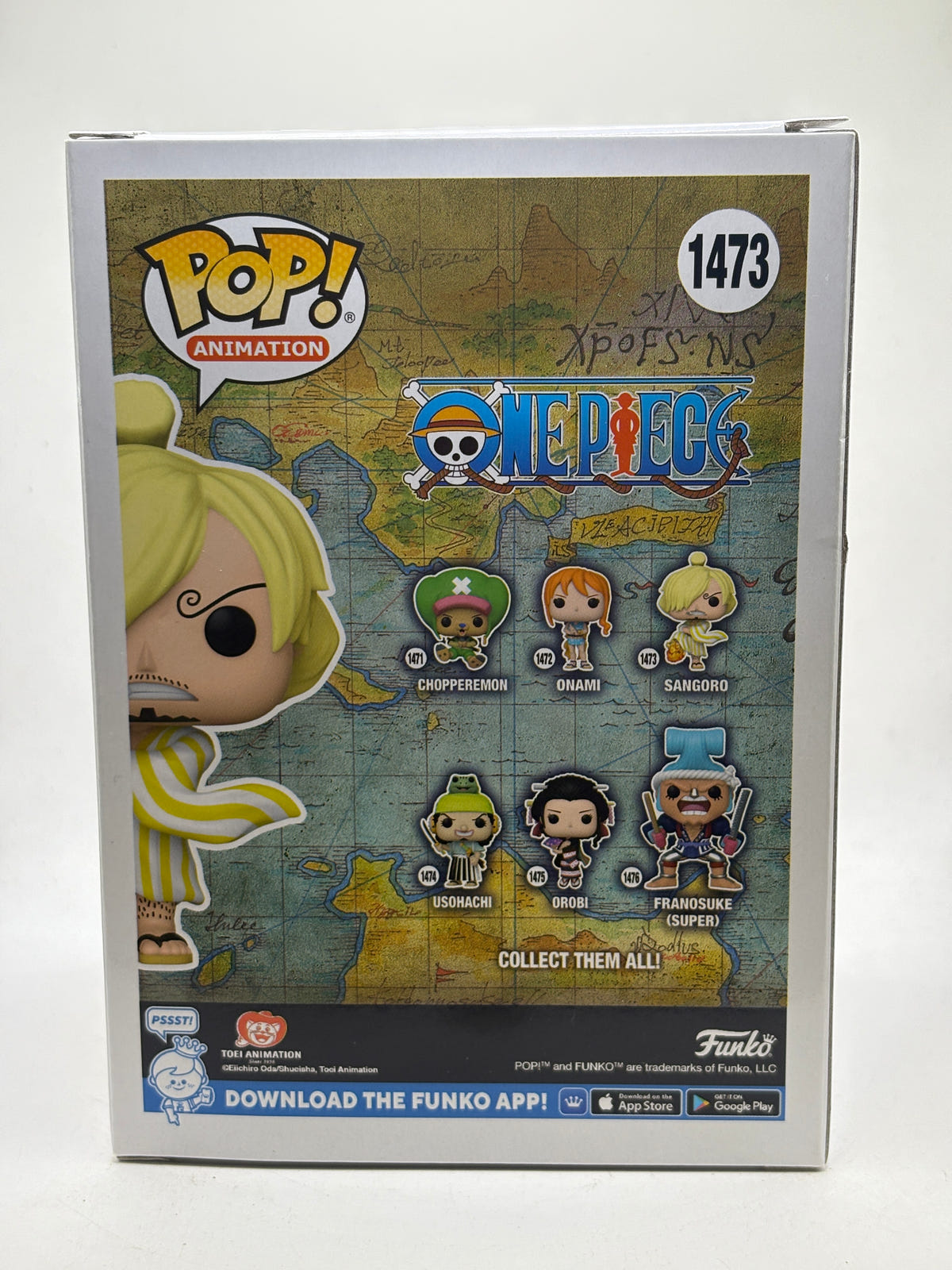 Funko POP! Animation One Piece #1473 Sangoro Vinyl Figure, photo 3 image 3