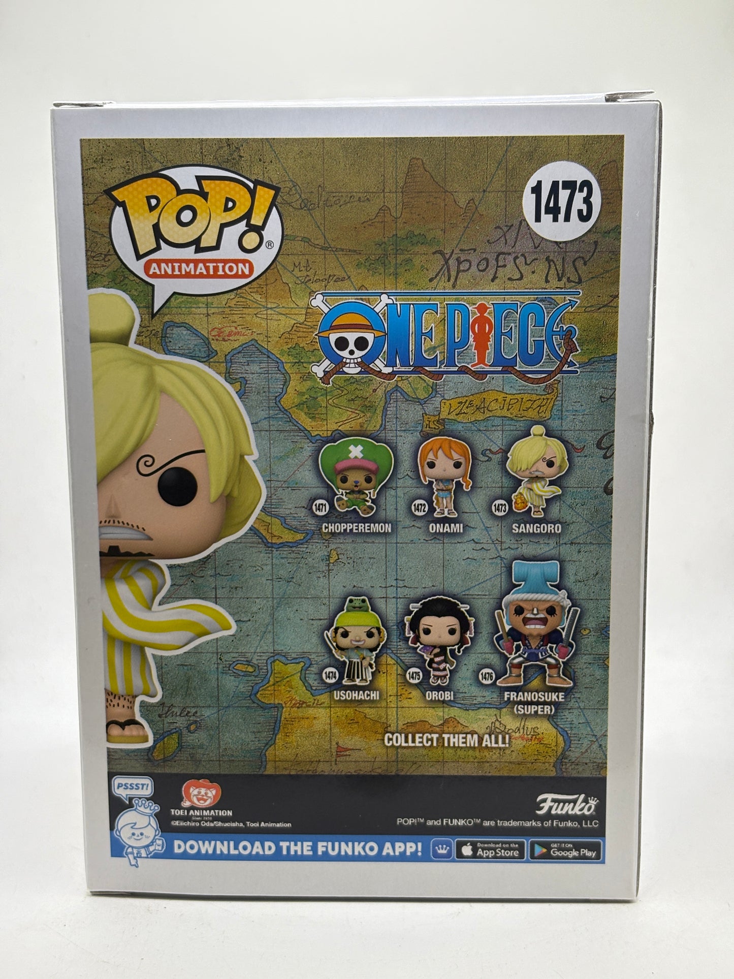 Funko POP! Animation One Piece #1473 Sangoro Vinyl Figure