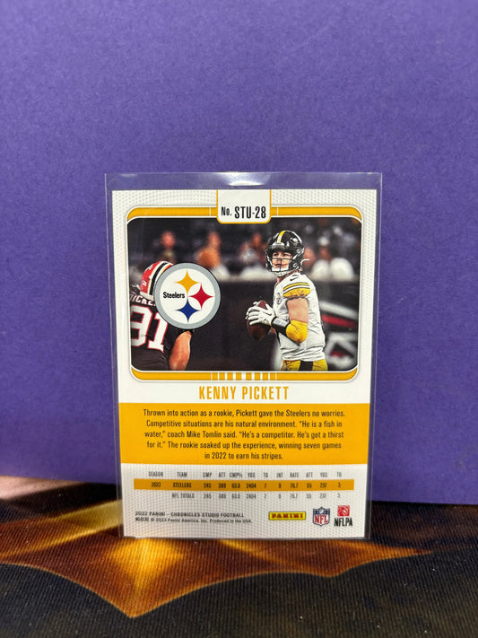 2022 Panini Chronicles Studio Green /149 Kenny Pickett #STU-28 Rookie RC FRENLY BRICKS - Open 7 Days