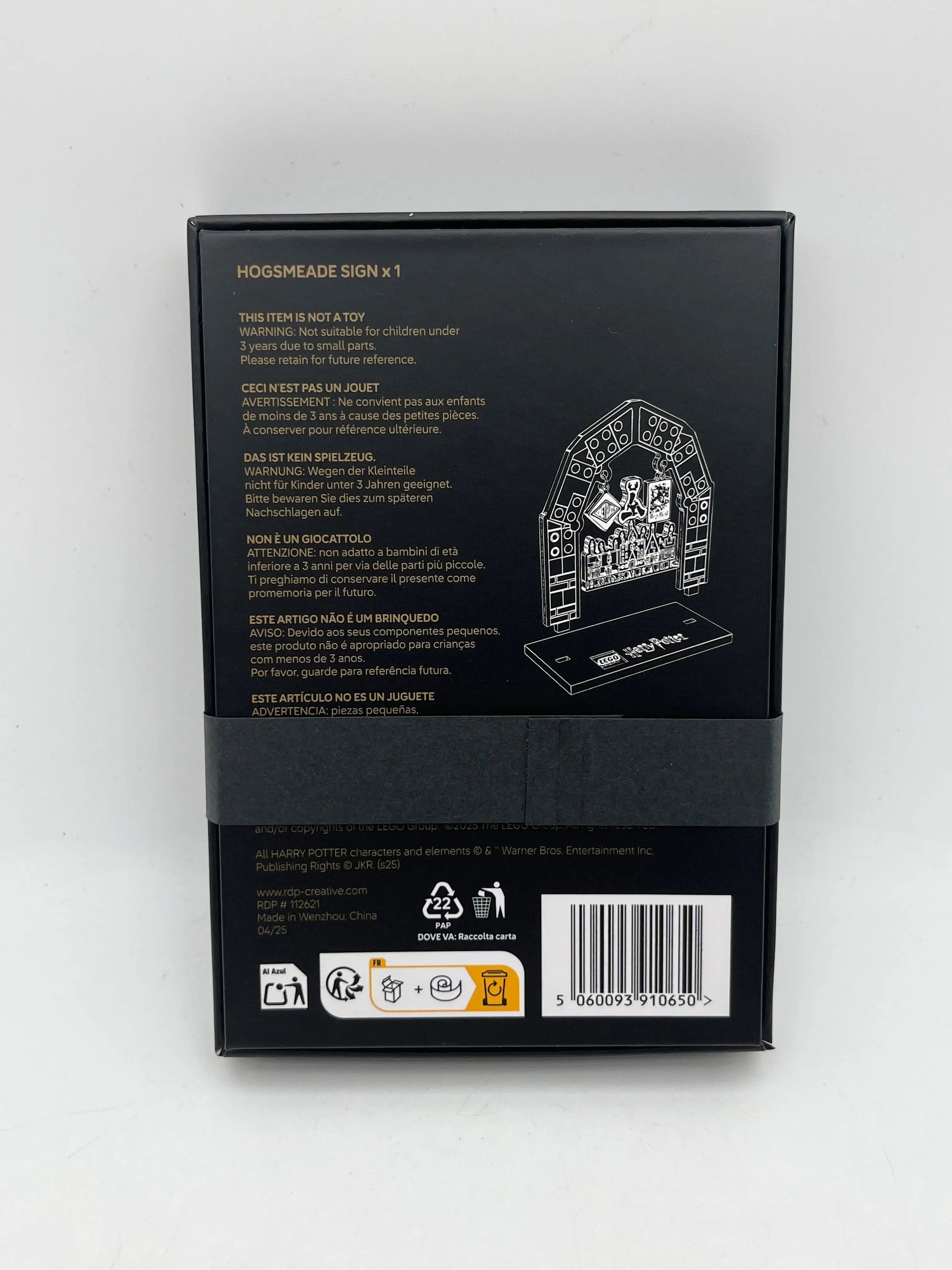 LEGO Harry Potter (5009867) Hogsmeade Sign (76457 Village GWP) Limited Edition FRENLY BRICKS - Open 7 Days