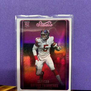 2022 Panini Chronicles Kayvon Thibodeaux /199 - Studio Pink #STU-48 RC Giants FRENLY BRICKS - Open 7 Days