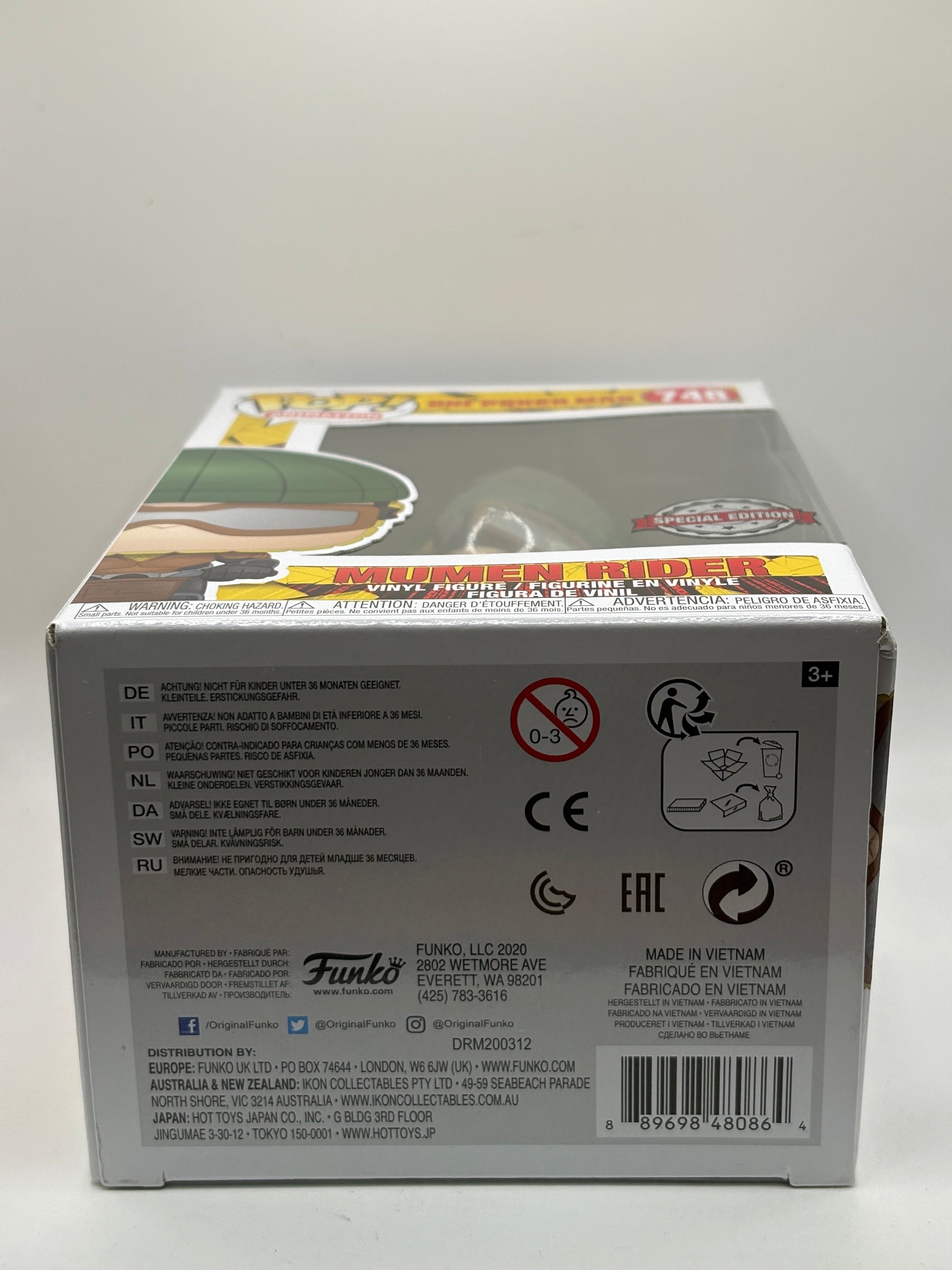 Funko POP! Animation One Punch Man #748 Mumen Rider Special Edition FRENLY BRICKS - Open 7 Days