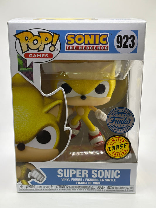 Funko POP! Games Sonic The Hedgehog #923 Super Sonic Limited Chase SE FRENLY BRICKS - Open 7 Days
