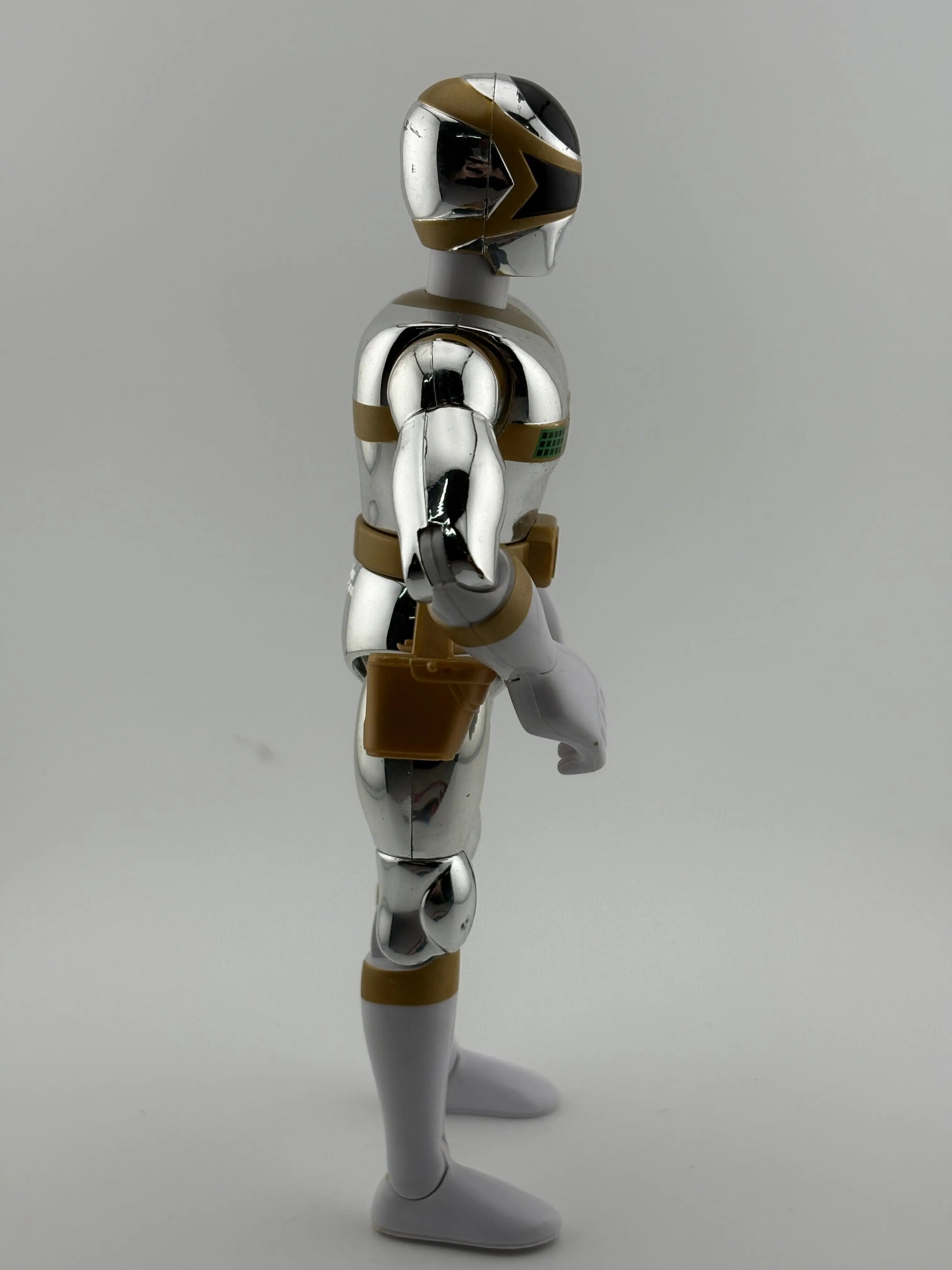 Vintage Power Rangers In Space Bandai Silver Ranger Action Figure 8" FRENLY BRICKS - Open 7 Days