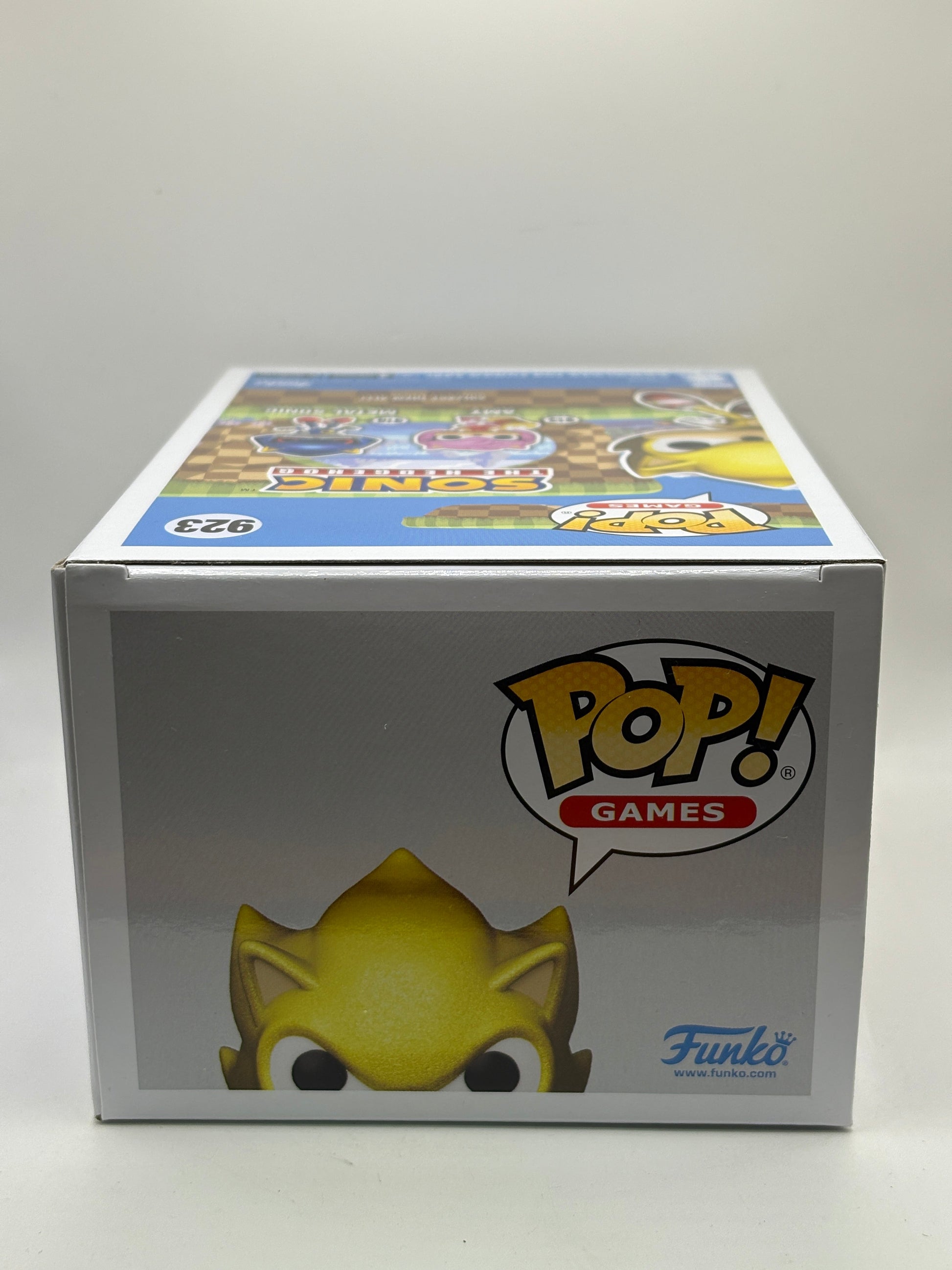 Funko POP! Games Sonic The Hedgehog #923 Super Sonic Limited Chase SE FRENLY BRICKS - Open 7 Days