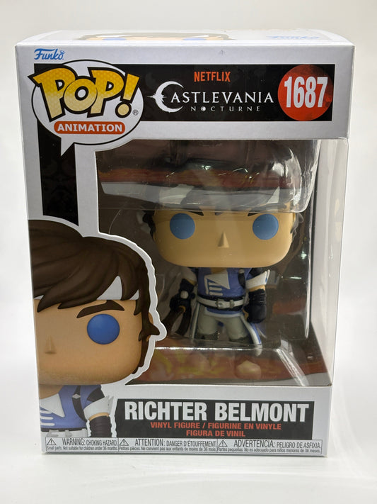 Funko POP! Animation Castlevania Nocturne #1687 Richter Belmont FRENLY BRICKS - Open 7 Days