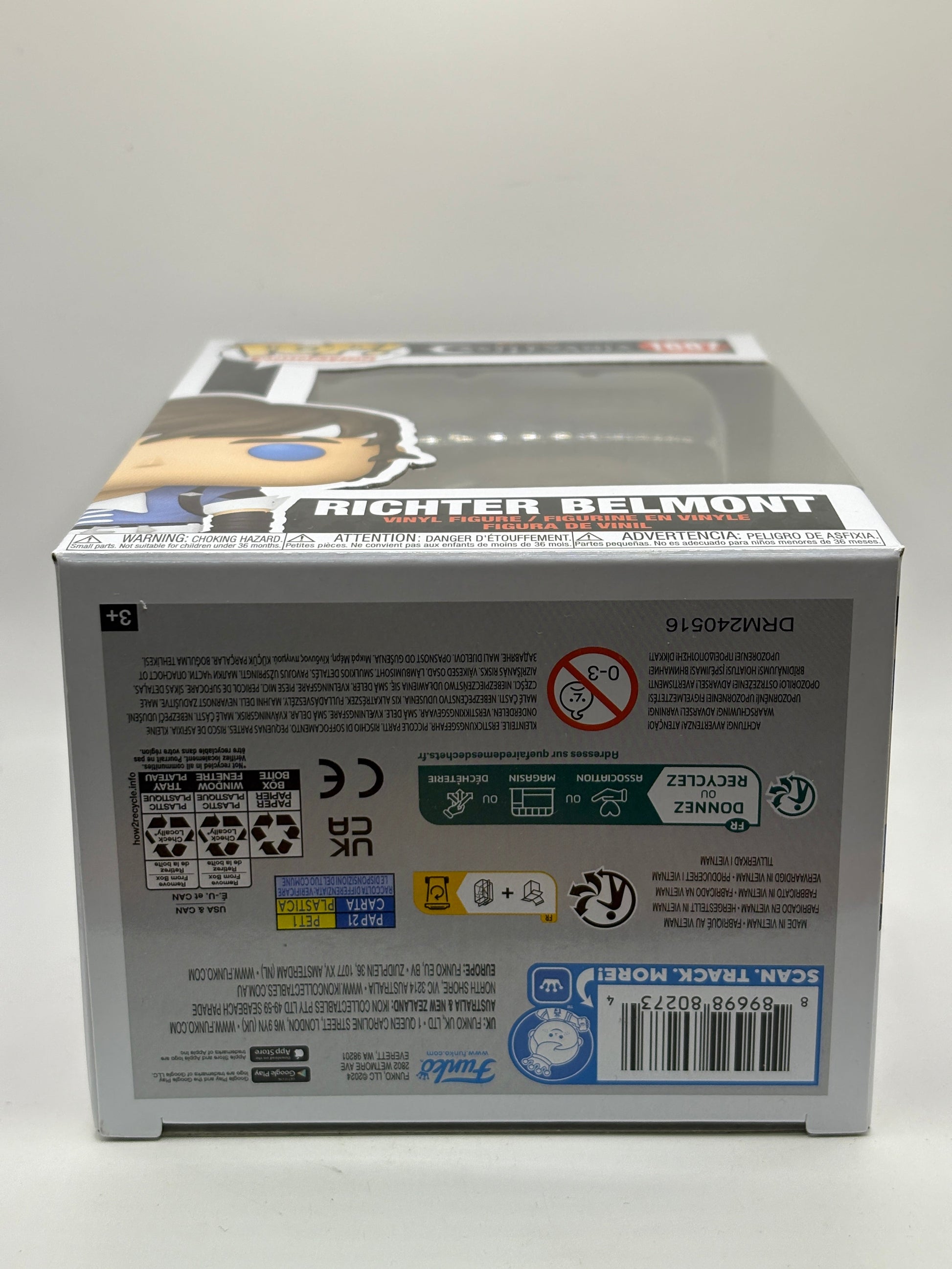 Funko POP! Animation Castlevania Nocturne #1687 Richter Belmont FRENLY BRICKS - Open 7 Days