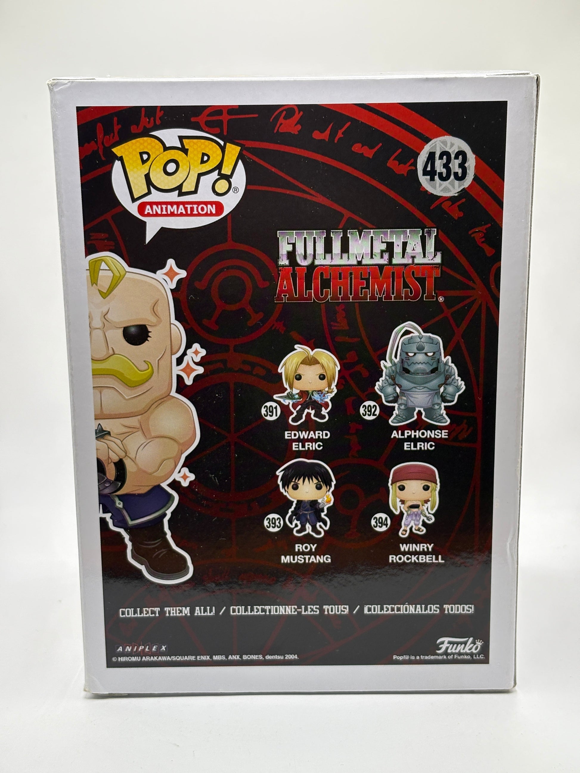 Funko POP! Animation Full Metal Alchemist #433 Alex Armstrong Vinyl Figure FRENLY BRICKS - Open 7 Days