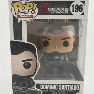 Funko POP! Games Gears of War Dominic Santiago #196 +combinedshipping Box Damage FRENLY BRICKS - Open 7 Days