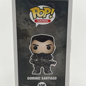 Funko POP! Games Gears of War Dominic Santiago #196 +combinedshipping Box Damage FRENLY BRICKS - Open 7 Days