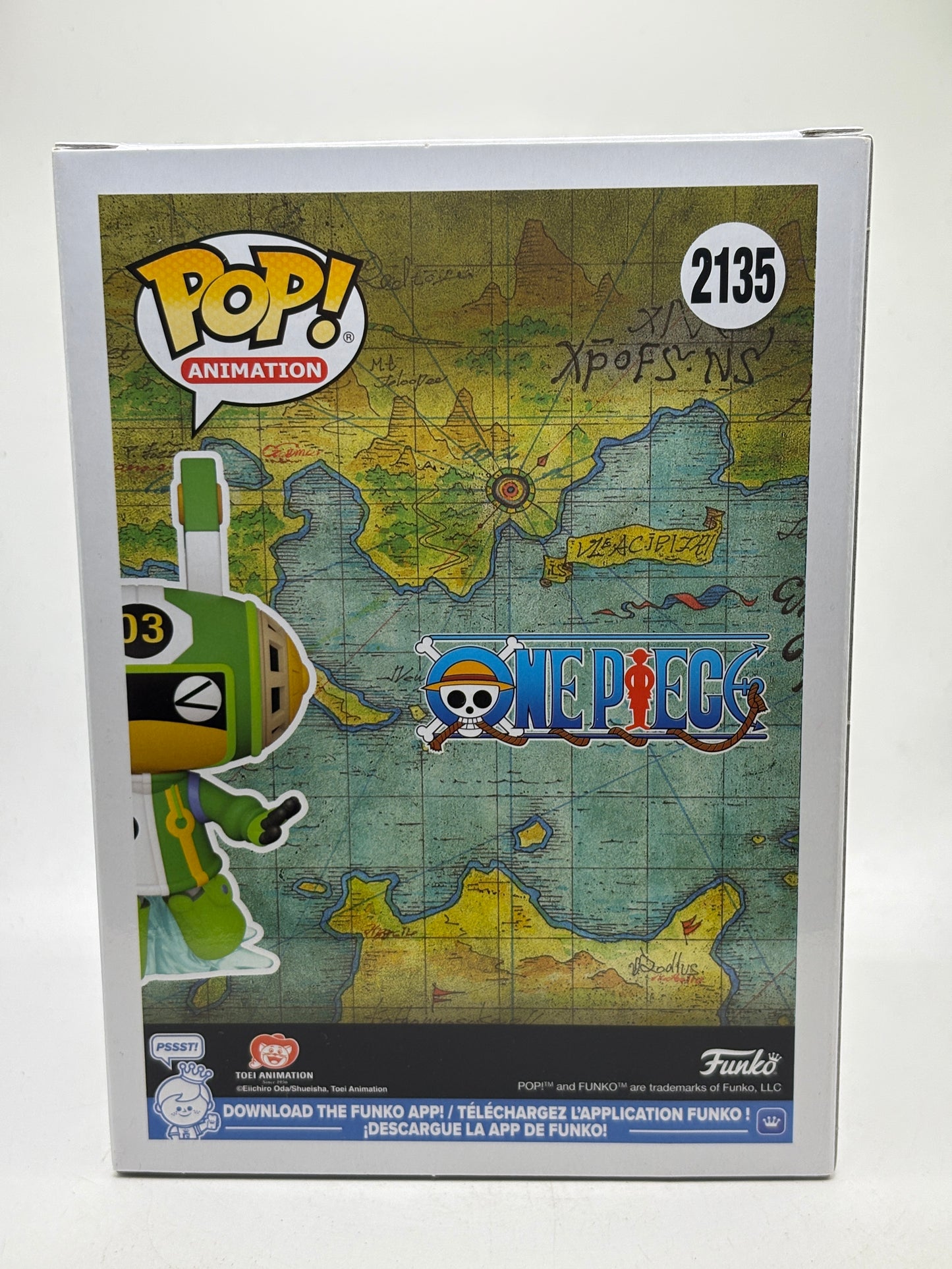 Funko POP! Animation One Piece #2135 Edison Vinyl Figure