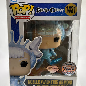 Funko POP! Animation Black Clover #1421 Noelle Valkyrie Armor Diamond SE FRENLY BRICKS - Open 7 Days
