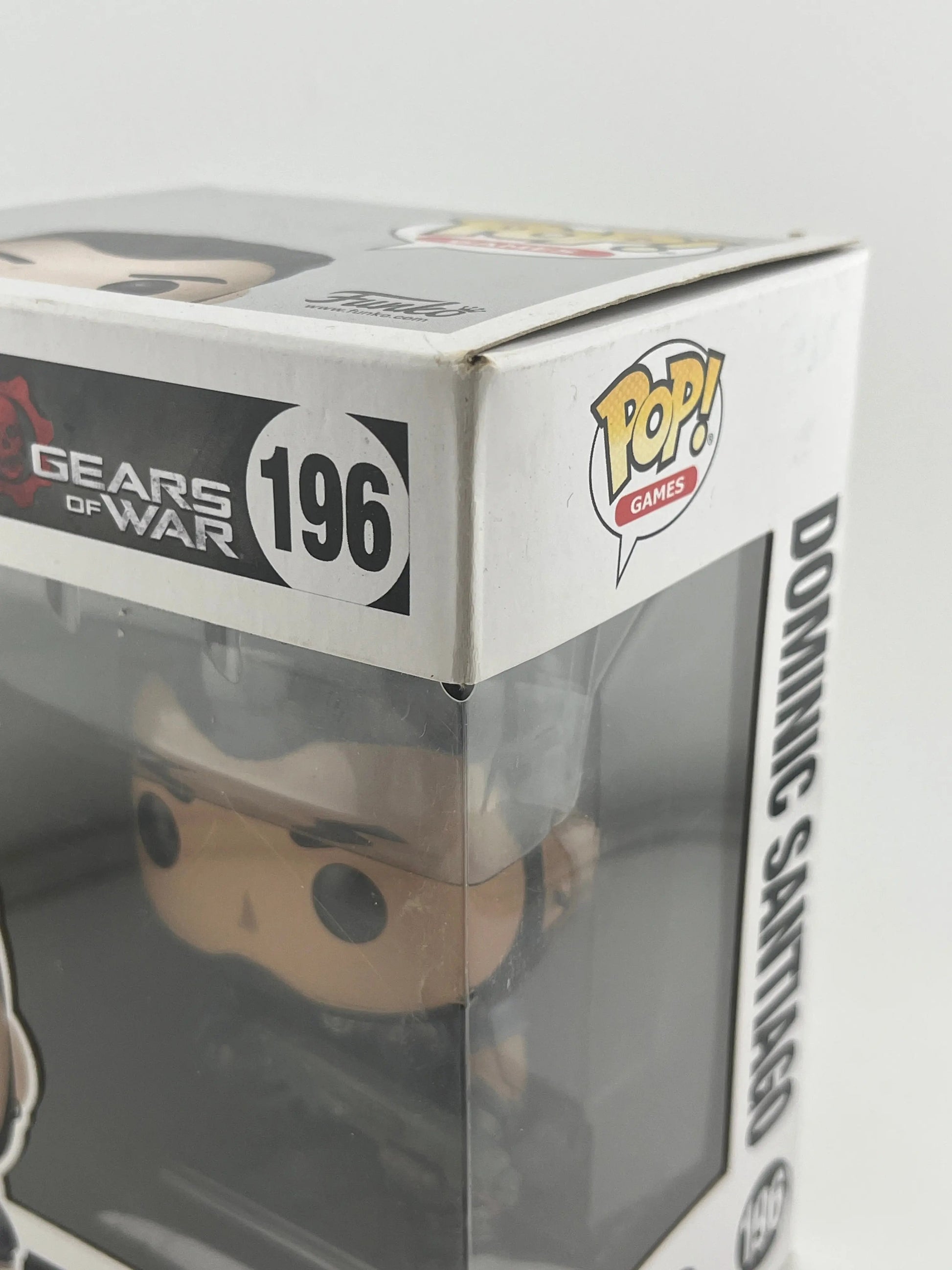Funko POP! Games Gears of War Dominic Santiago #196 +combinedshipping Box Damage FRENLY BRICKS - Open 7 Days
