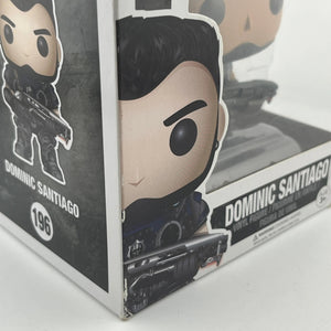 Funko POP! Games Gears of War Dominic Santiago #196 +combinedshipping Box Damage FRENLY BRICKS - Open 7 Days