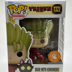 Funko POP! Animation Trigun #1322 Vash with Kuroneko Crunchyroll Store Exclusive FRENLY BRICKS - Open 7 Days
