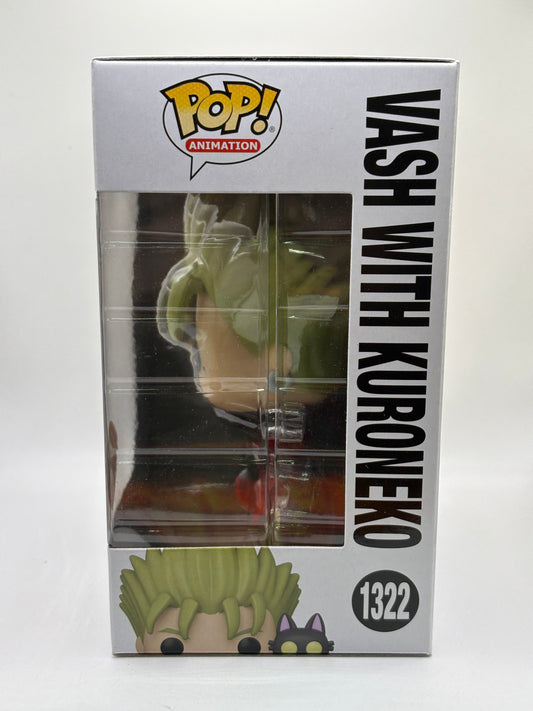 Funko POP! Animation Trigun #1322 Vash with Kuroneko Crunchyroll Store Exclusive FRENLY BRICKS - Open 7 Days