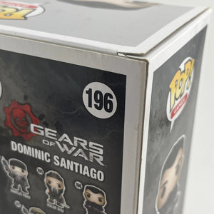 Funko POP! Games Gears of War Dominic Santiago #196 +combinedshipping Box Damage FRENLY BRICKS - Open 7 Days