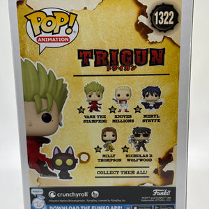 Funko POP! Animation Trigun #1322 Vash with Kuroneko Crunchyroll Store Exclusive FRENLY BRICKS - Open 7 Days