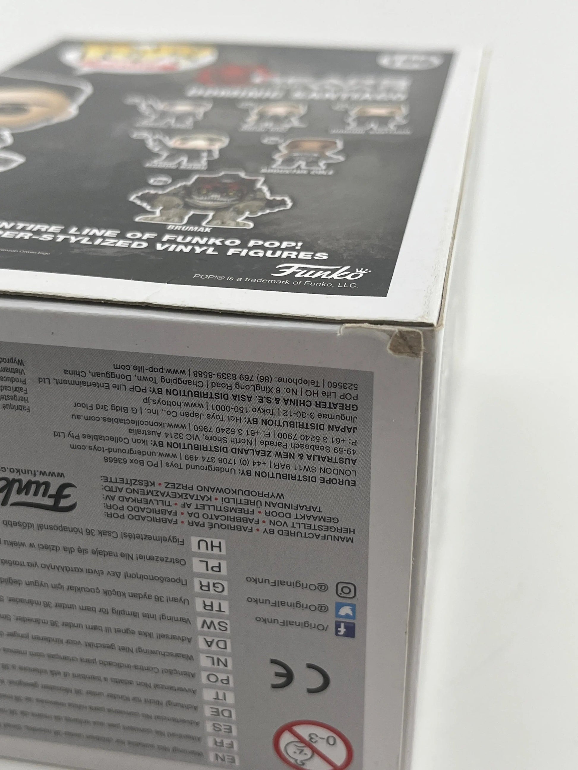 Funko POP! Games Gears of War Dominic Santiago #196 +combinedshipping Box Damage FRENLY BRICKS - Open 7 Days