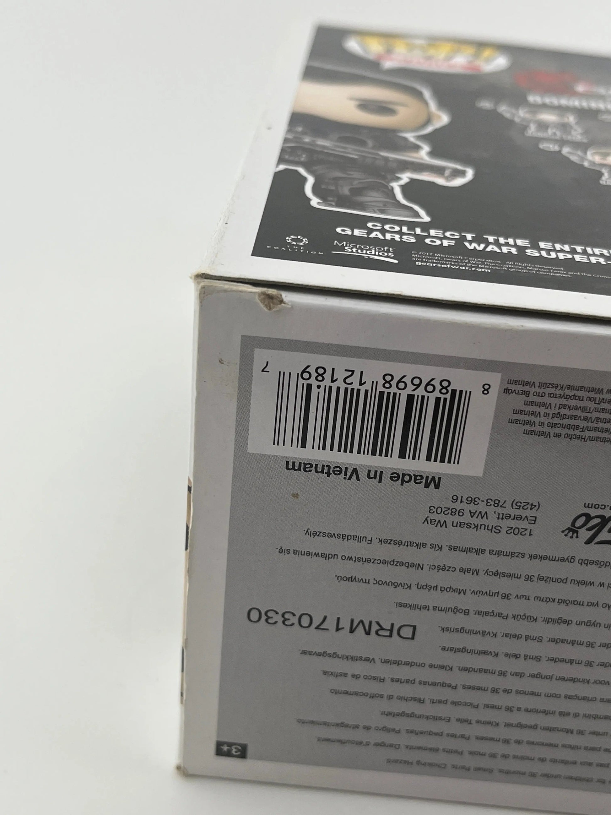 Funko POP! Games Gears of War Dominic Santiago #196 +combinedshipping Box Damage FRENLY BRICKS - Open 7 Days