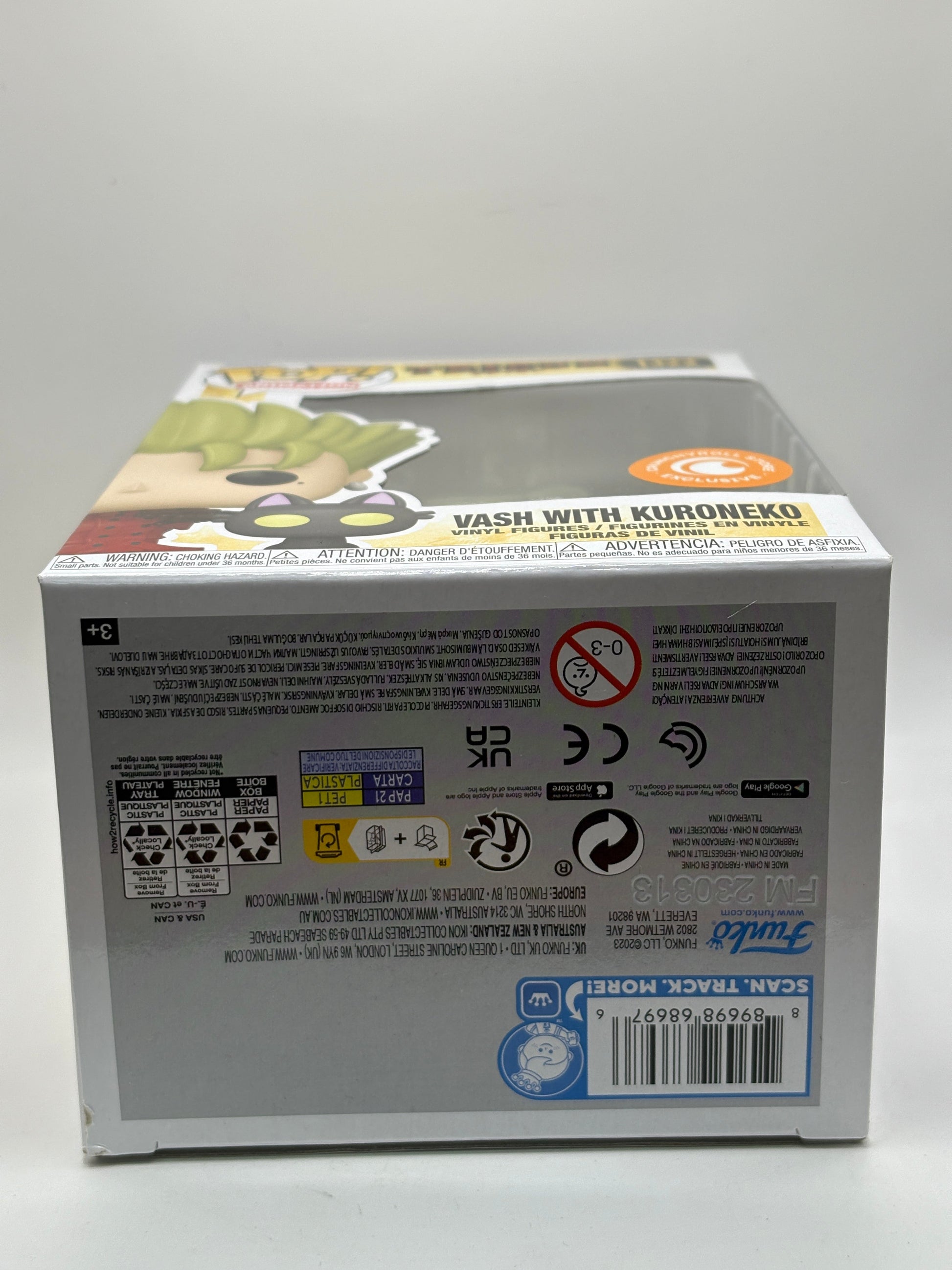 Funko POP! Animation Trigun #1322 Vash with Kuroneko Crunchyroll Store Exclusive FRENLY BRICKS - Open 7 Days