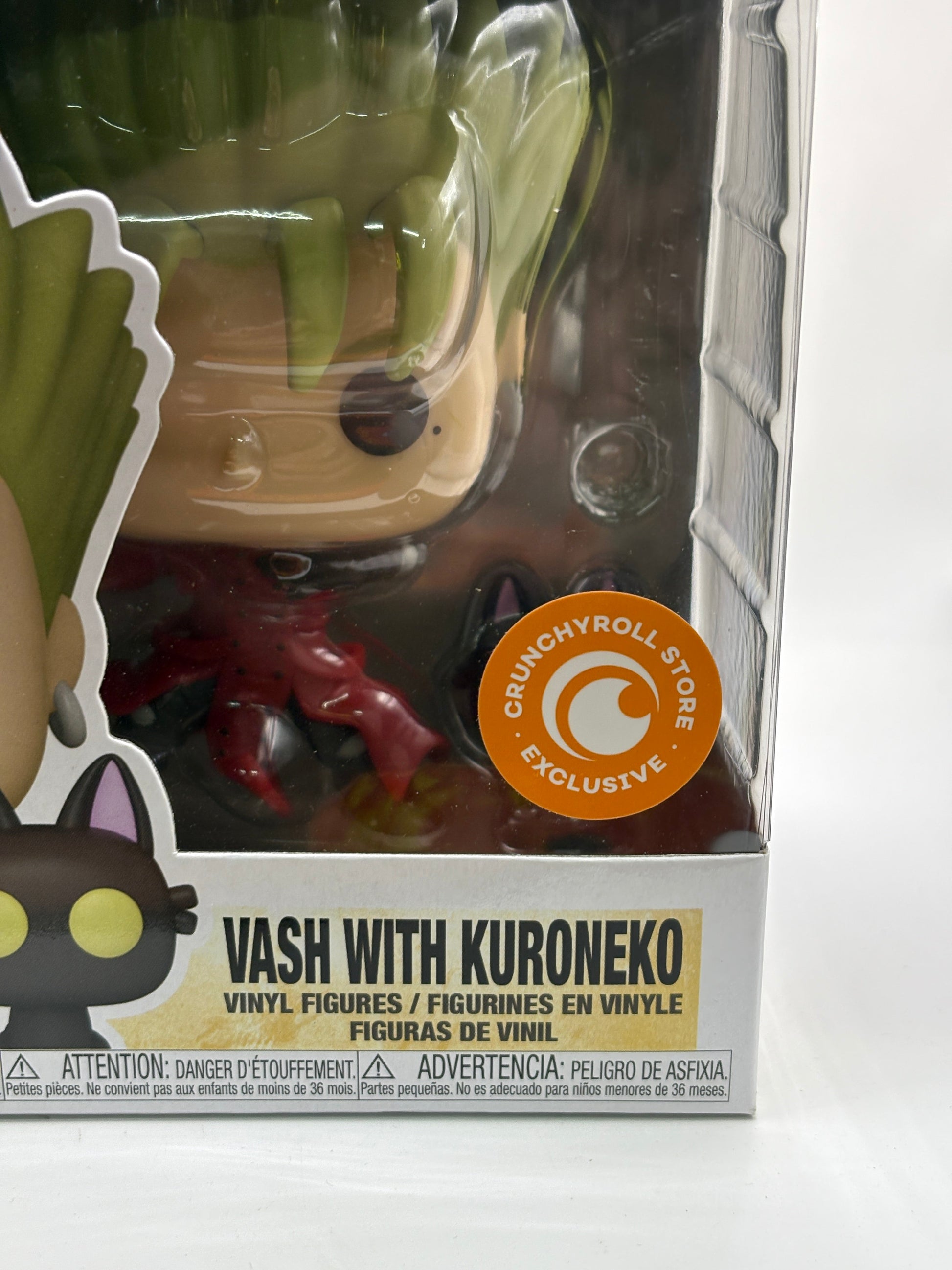 Funko POP! Animation Trigun #1322 Vash with Kuroneko Crunchyroll Store Exclusive FRENLY BRICKS - Open 7 Days