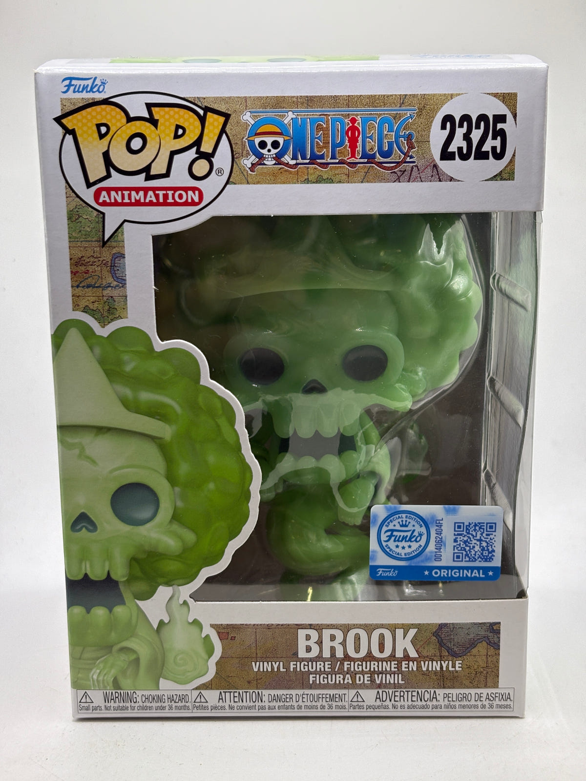 Funko POP! Animation One Piece #2325 Brook Vinyl Figure image 1